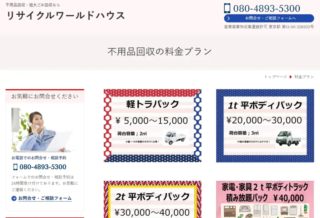 リサイクルワールドハウス