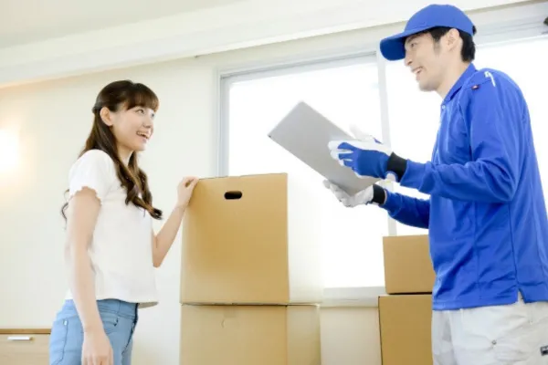 訪問見積もり・契約の様子