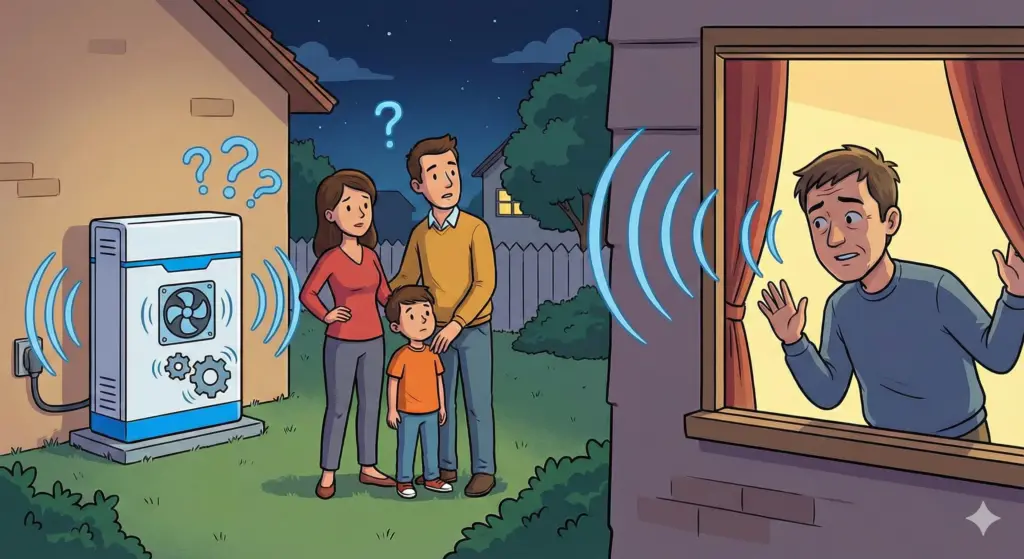 家庭用蓄電池の騒音問題はどの程度あるのか