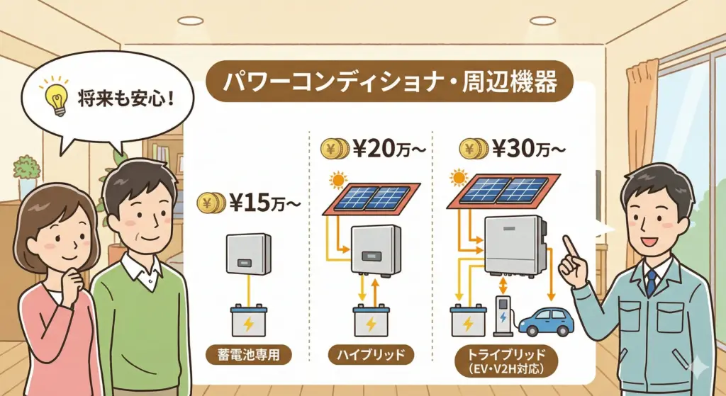 パワーコンディショナ・周辺機器