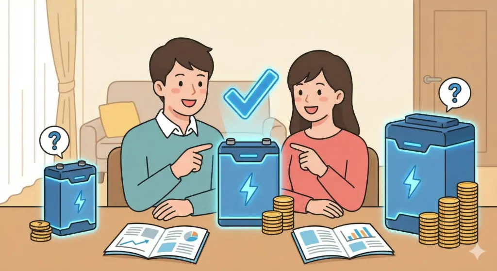 容量別｜家庭用蓄電池の価格目安