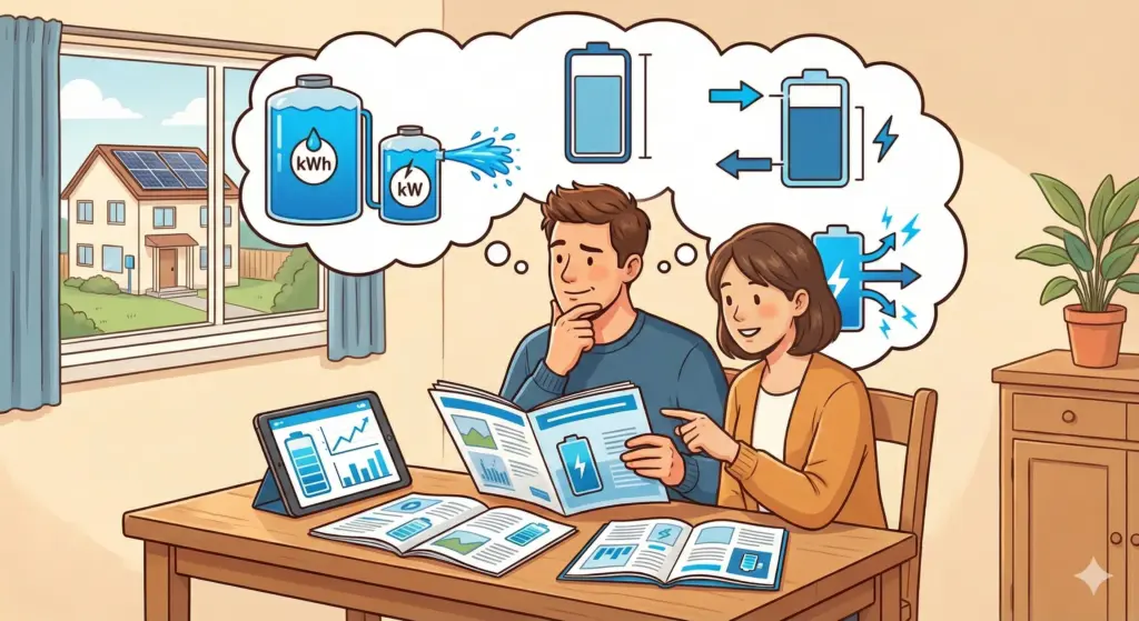 そもそも家庭用蓄電池の容量（kWh）とは？