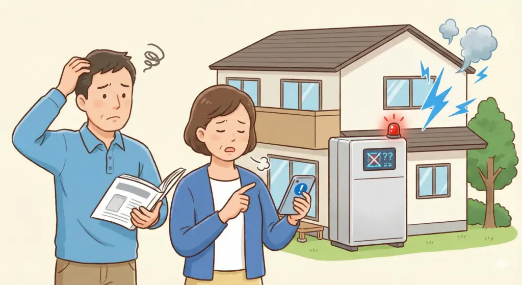 家庭用蓄電池は故障が多いと言われる理由