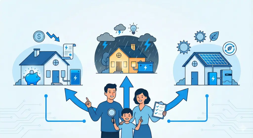 目的別｜失敗しない蓄電池の選び方