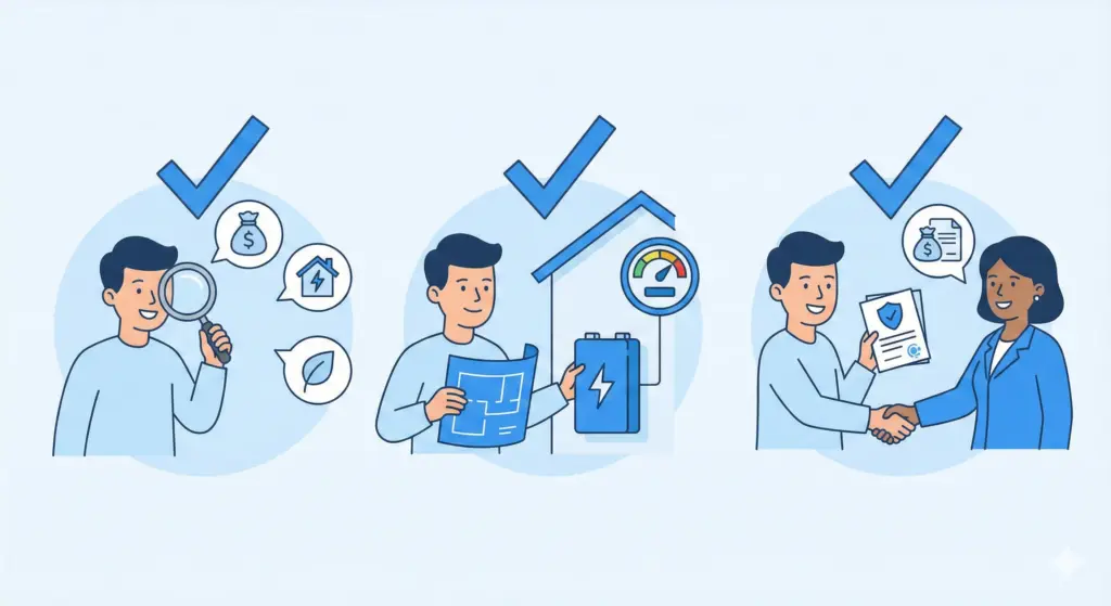 蓄電池で後悔しないために必ず確認すべきポイント