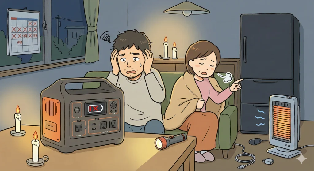 ポータブル蓄電池を選ぶ前に知っておきたい注意点