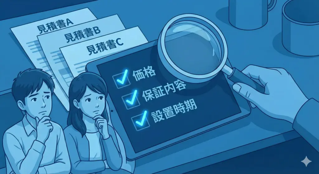 自宅条件に合った提案になっているか